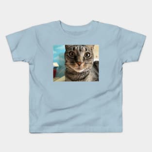 Close Up Kitty Kids T-Shirt